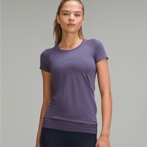 Lululemon Swiftly Tech Short Sleeve Shirt 
| Size 2 | Hip Length | Purple